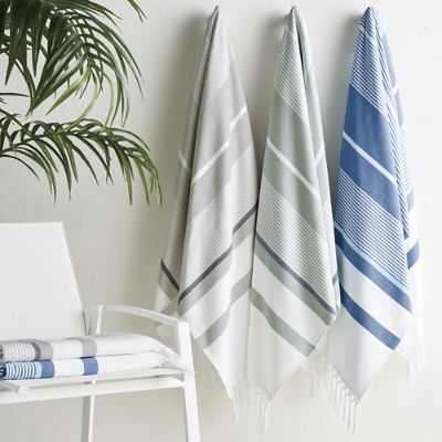 Frontgate Resort Collection™ Ladder Stitch Bath Towels