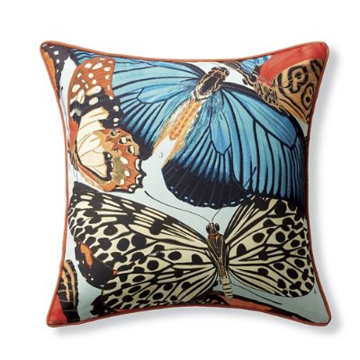 Butterfly shop outdoor pillows