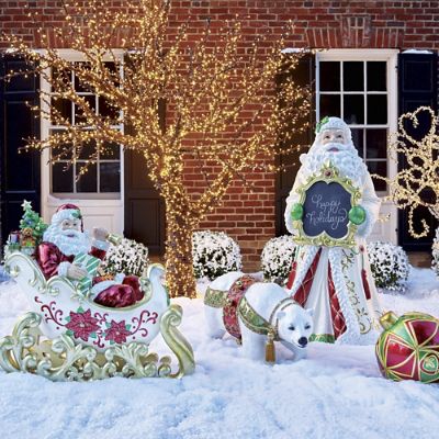 10 ft. Outdoor Overlit Tree Frontgate
