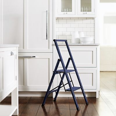 Ultra Light Weight 2 Step Stool Folding Ladder Kitchen