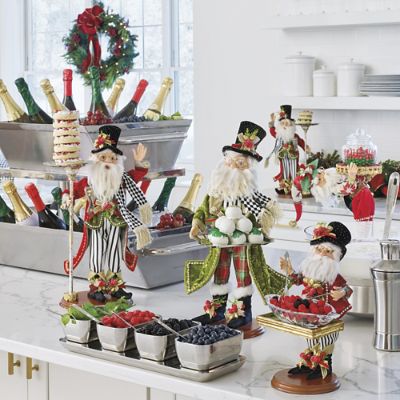 Mark Roberts Elf with Platter Handcrafted Holiday Decor with