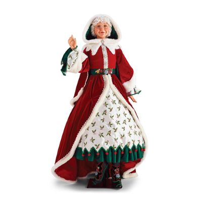 Snow Day Life-size Mrs. Claus by Katherine's Collection | Frontgate