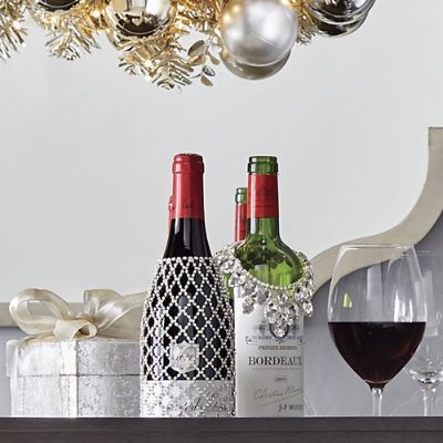 Wine Case - Bottle Crystal Glasses