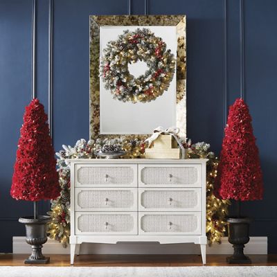 White Indoor Wreath - Frontgate