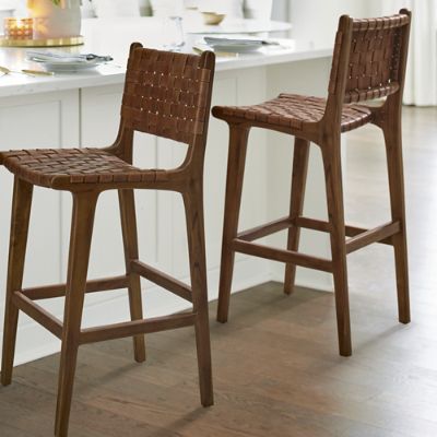 Augusto Low Back Bar Counter Stool