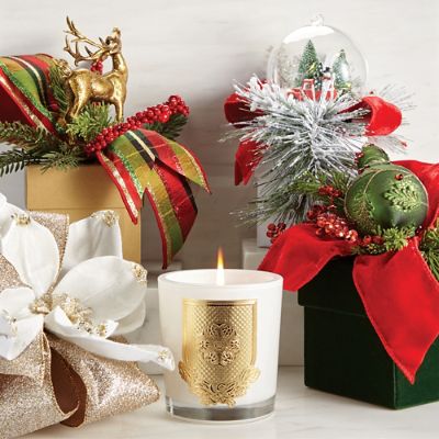 Lux Holiday Scented Candle in Gift Box | Frontgate