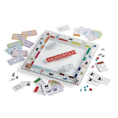 Monopoly Glass Edition Game Frontgate