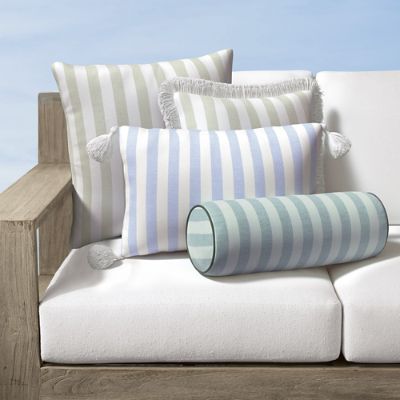 Riviera Stripe Indoor/Outdoor Pillow