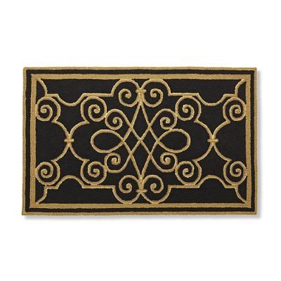 Huntington Monogrammed Entry Mat