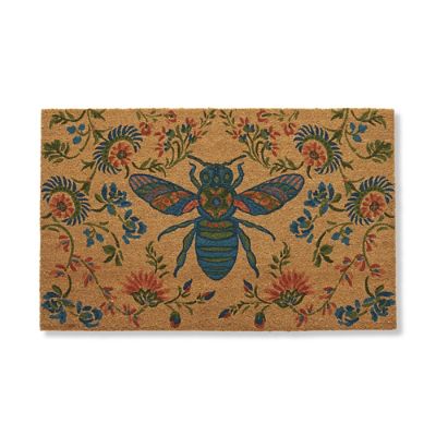 Queen Bee Coco Door Mat | Frontgate