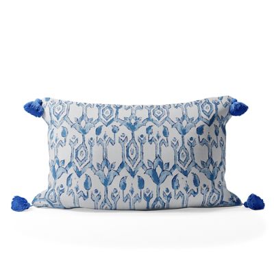 Madura Trellis Tasseled Lumbar Indoor/Outdoor Pillow Frontgate