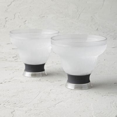 FREEZE Cooling Margarita Glasses Set of Two with Double