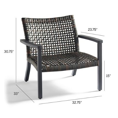 Frontgate isola lounge online chair