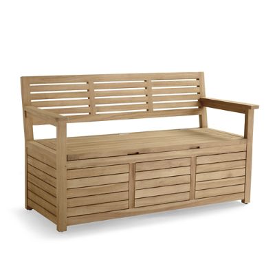 Frontgate teak bench 2025