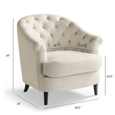 Karina Accent Chair Frontgate