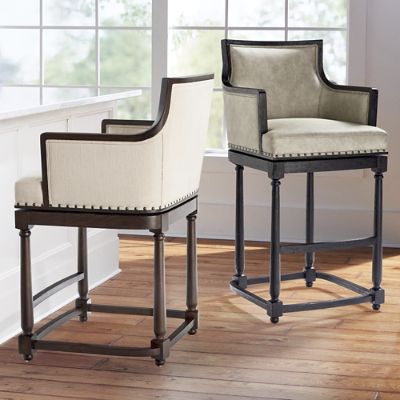 Wilshire Swivel Bar & Counter Stool Frontgate