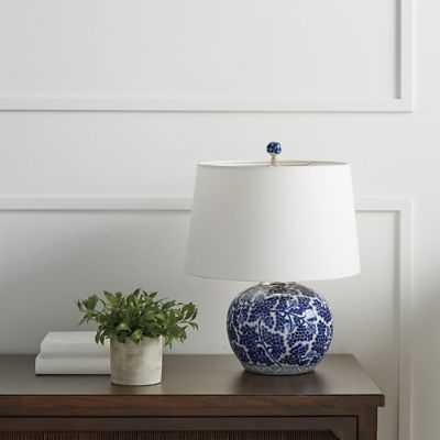 Blue Ming Ball Table Lamp | Frontgate