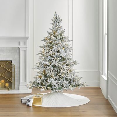 Image of 7ft Snowy Grand Fir Christmas Tree