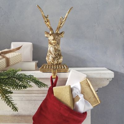 Stately Deer Stocking Holder Frontgate