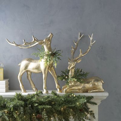 christmas decor accents fireplace