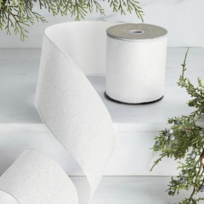 Frosted Glitter Ribbon | Frontgate