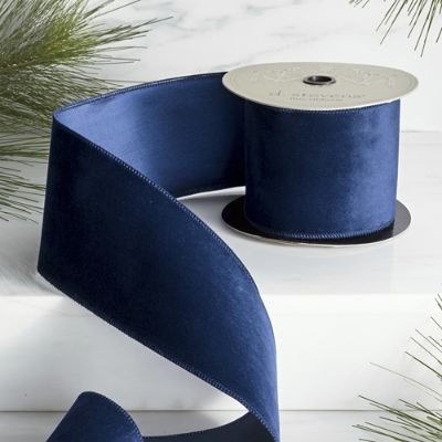 Velvet Ribbon with Taffeta Back | Frontgate