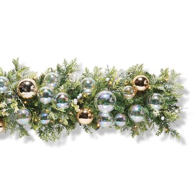 Bubble Ornament Outdoor Garland Frontgate