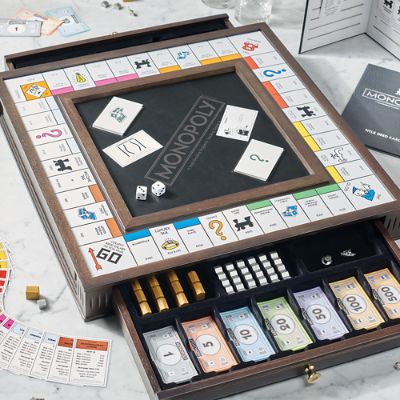 Monopoly Heirloom Edition Wooden Board Game