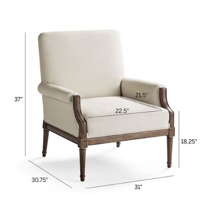 Evie Accent Chair | Frontgate