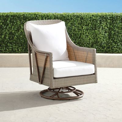 Frontgate discount swivel chair