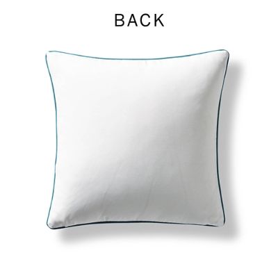 Algodón de punto blanco decorativo Throw Pillow Covers Suave Acogedor Al  aire libre Estuches de cojines de lujo Modernos Estuches de almohada para  sofá sofá cama 18x18 pulgadas