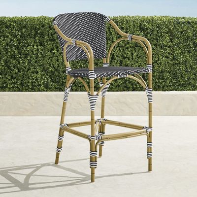 French Bistro Aluminum Barstool Frontgate