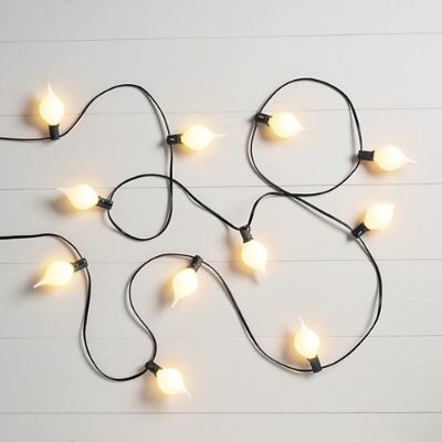 glass string lights