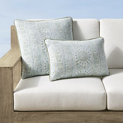 Reyes Medallion Indoor/Outdoor Pillow Frontgate