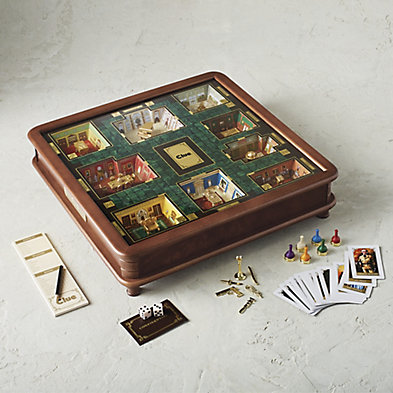Clue Luxury Edition Board Game | Frontgate