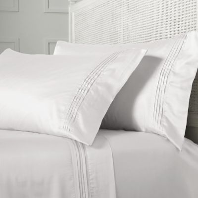 Pleated Lyocell Sheet Set Frontgate