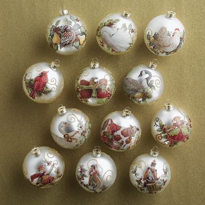 Snow Globe Collectible Ornaments, Set of Six | Frontgate