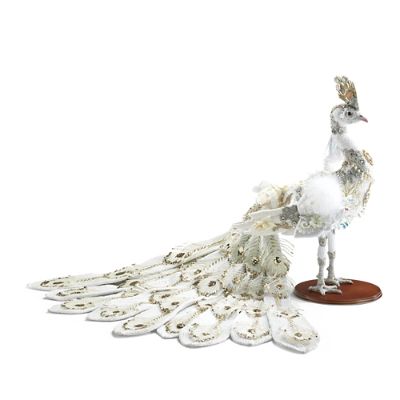 Mark Roberts Sparkling White Peacock | Frontgate