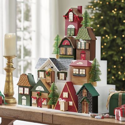 Tabletop Village Advent Calendar | Grandin Road
