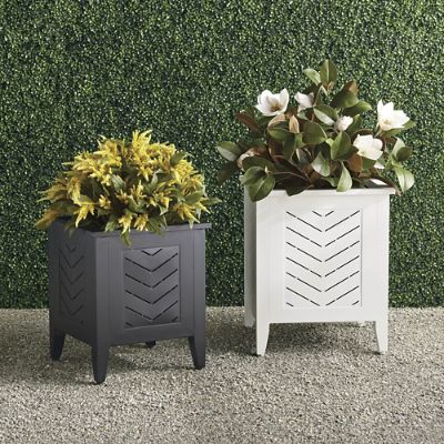 Westport Aluminum Planters Frontgate