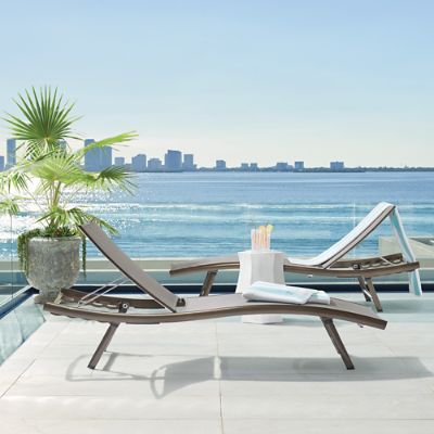 Coral coast del rey padded sling chaise lounges sale