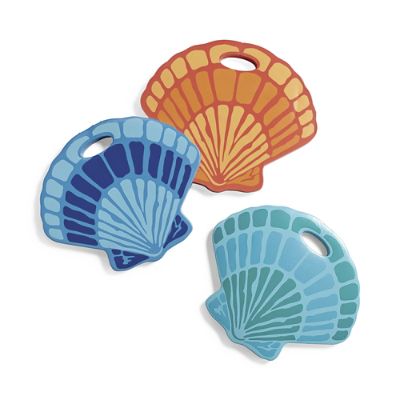 Shell Shaped Poolside Seats, Set of Three | Frontgate