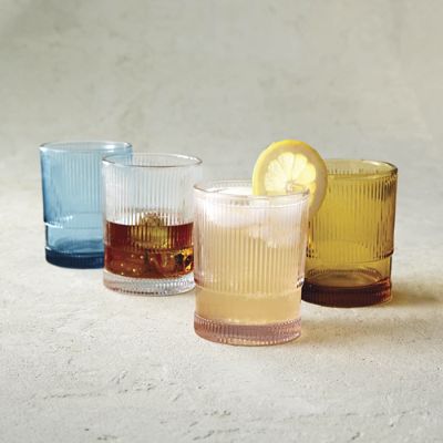 Nora Iced Beverage Glasses, Set of Four Frontgate