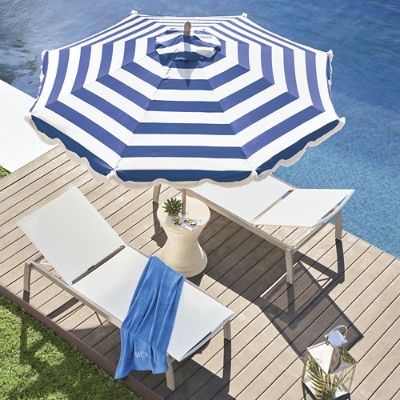 Frontgate Resort Collection 9 Round Designer Umbrella Frontgate