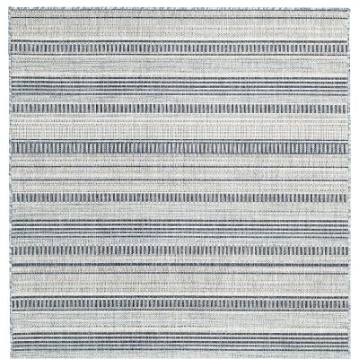 Mini-Stripe Indoor/Outdoor Rug | Frontgate