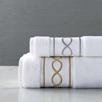 Frontgate Resort Collection™ Chain Stitch Bath Towels Frontgate
