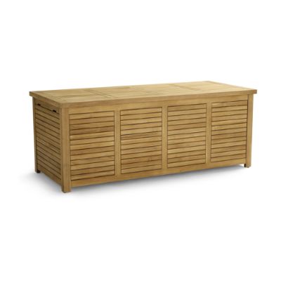 Harborside square teak storage chest