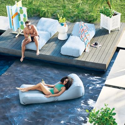 Hideaway Poolside Lounger Frontgate