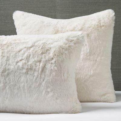 Faux fur standard pillow sham best sale