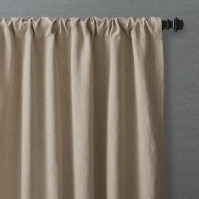 Linen Cotton Curtain Panel | Frontgate